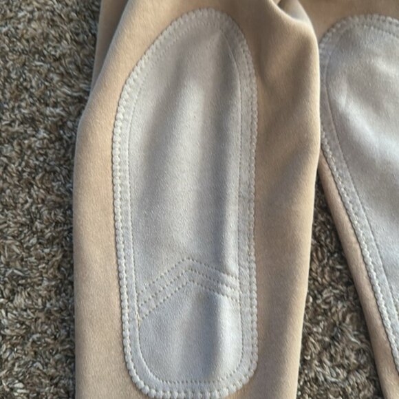 Elation Women’s Size 28R Tan Knee Patch Horseback Riding BreechesB17 - Picture 6 of 11